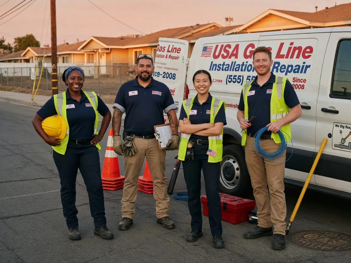 Gas Line Installation company in Coaldale, CO